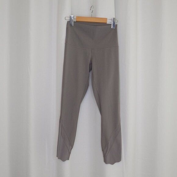 Lululemon Wunder Under Crop High-Rise Roll Down Full-On Luxtreme 23" Sz 6 - Picture 2 of 7